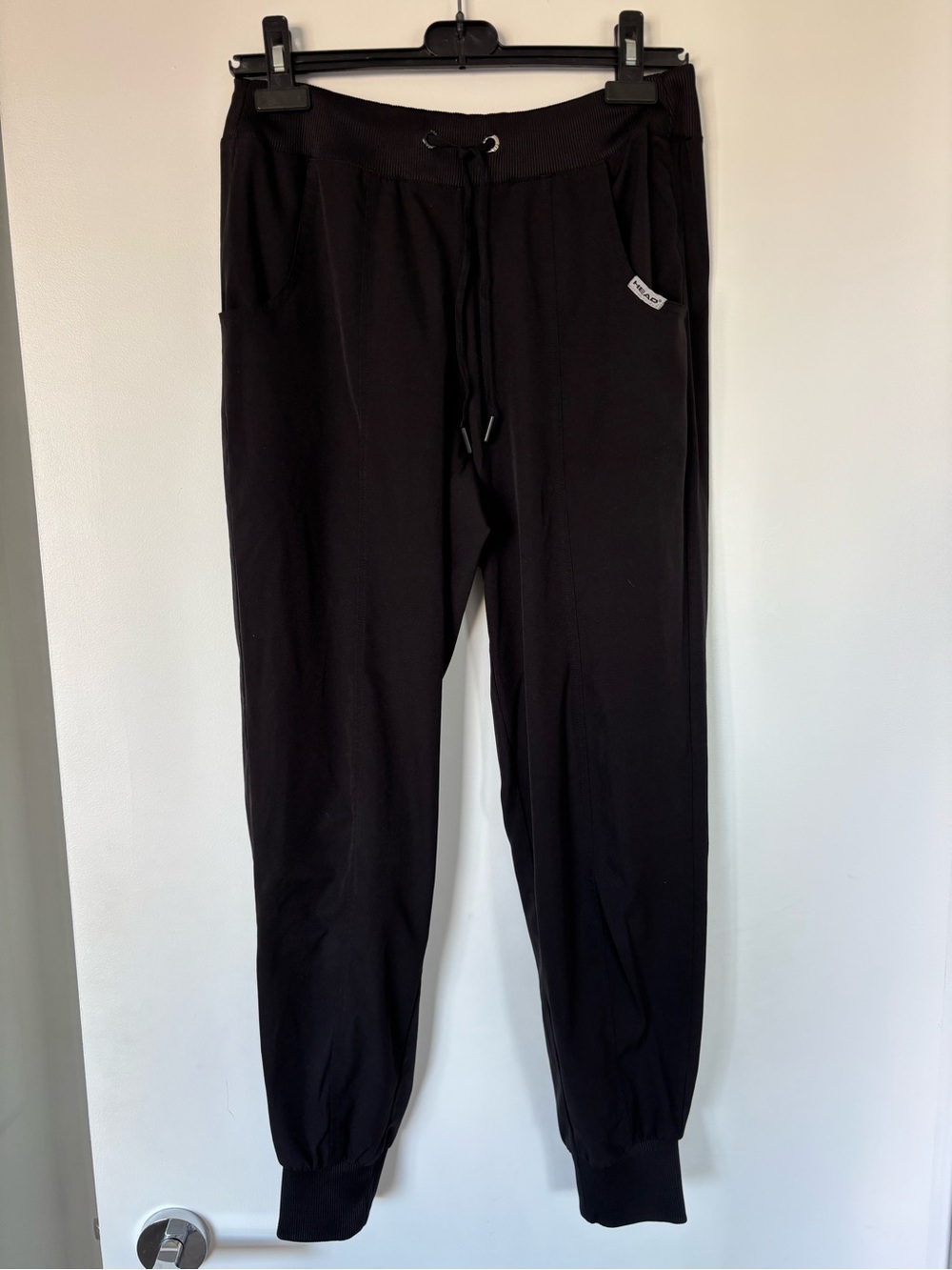 Head Black Drawstring Joggers